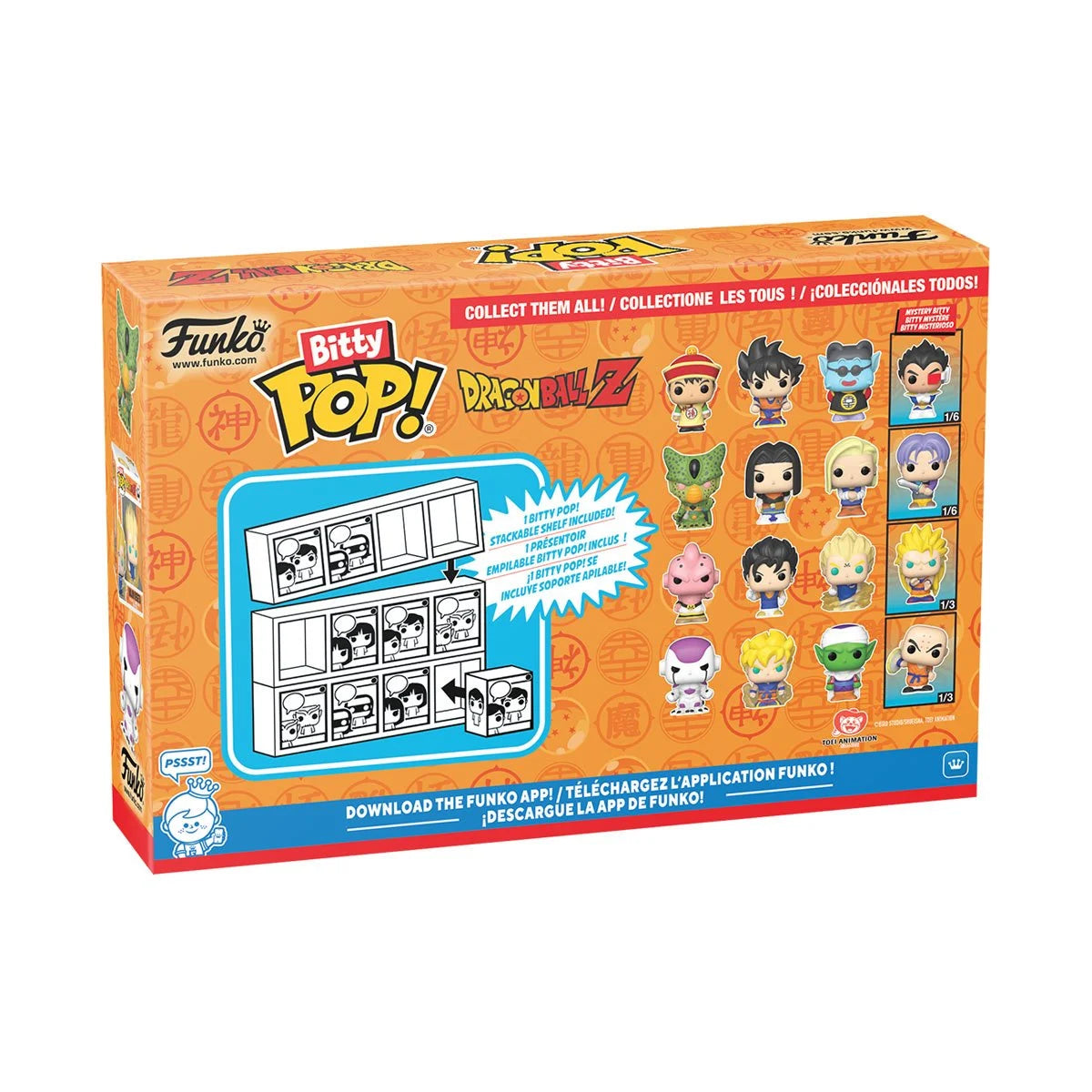Image of Dragon Ball Z Frieza Bitty Funko Pop! Mini-Figure 4-Pack - Specialty Series