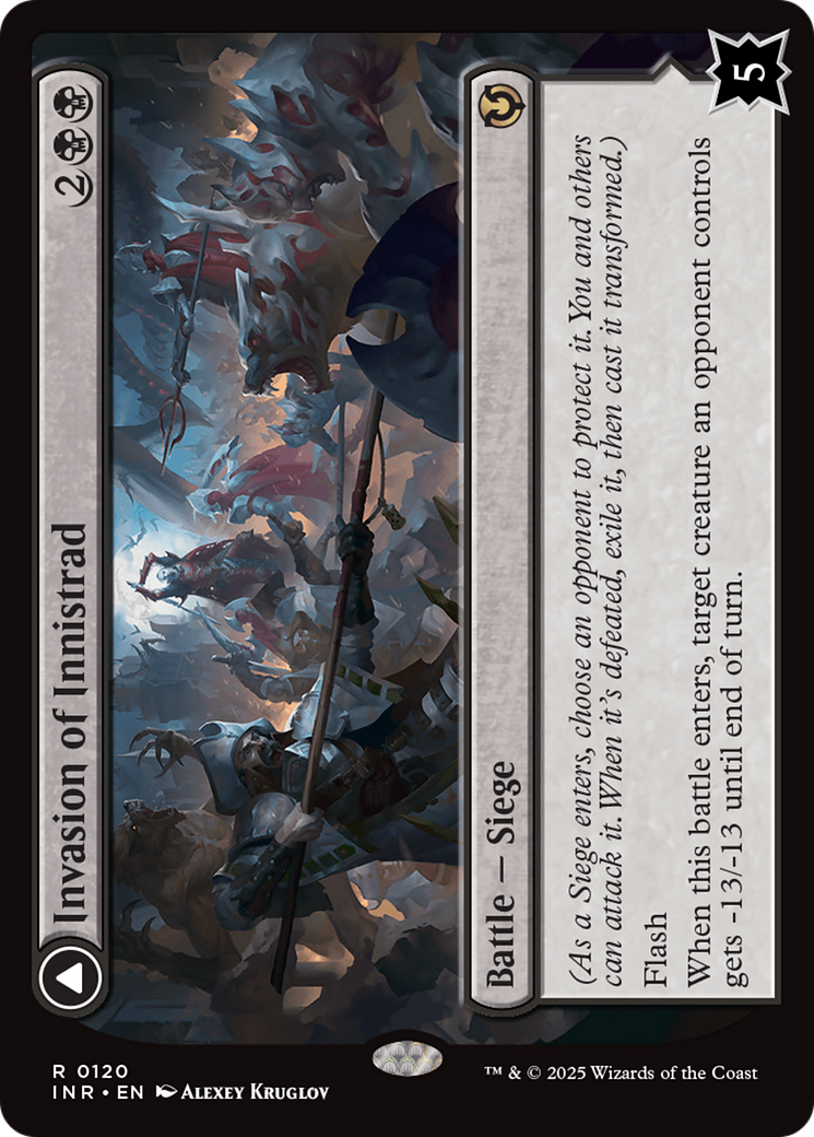 Image of Invasion of Innistrad (INR-120) - Innistrad Remastered: (enchantment) Foil