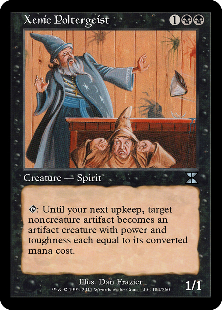 Image of Xenic Poltergeist (ME4-104) - Masters Edition IV Foil