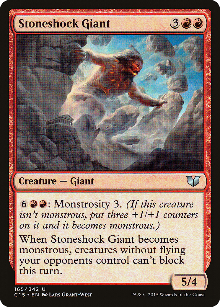 Image of Stoneshock Giant (C15-165) - Commander 2015