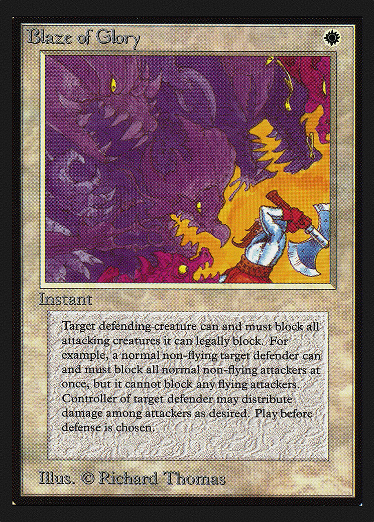 Image of Blaze of Glory (IE) (IED-) - Intl. Collectors' Edition