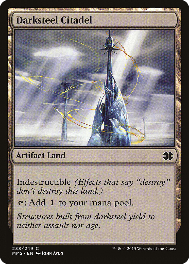 Image of Darksteel Citadel (MM2-238) - Modern Masters 2015