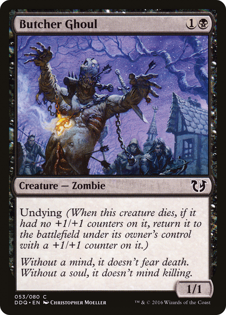Image of Butcher Ghoul (DDQ-053) - Duel Decks: Blessed vs. Cursed