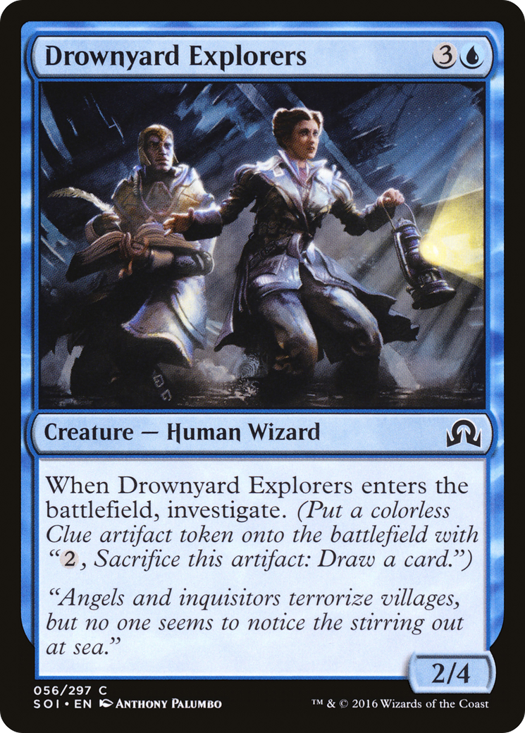 Image of Drownyard Explorers (SOI-056) - Shadows over Innistrad