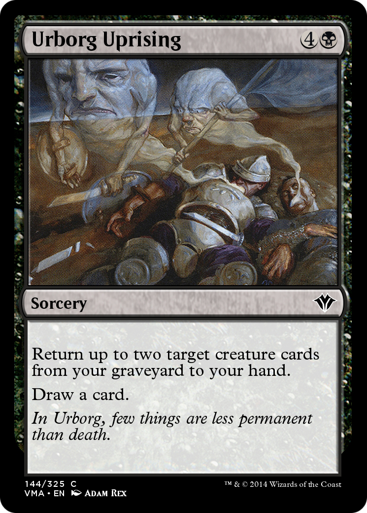 Image of Urborg Uprising (VMA-144) - Vintage Masters Foil