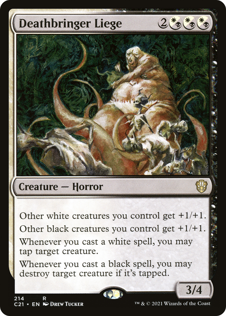 Image of Deathbringer Liege (C21-214) - Commander 2021
