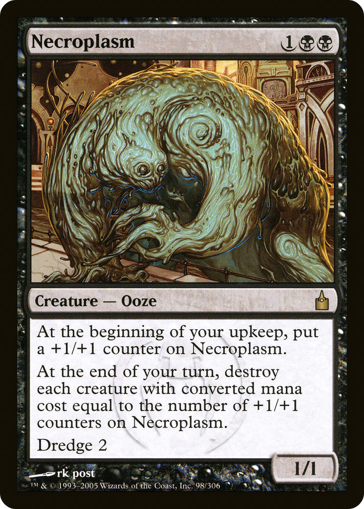 Image of Necroplasm (RAV-098) - Ravnica: City of Guilds Foil