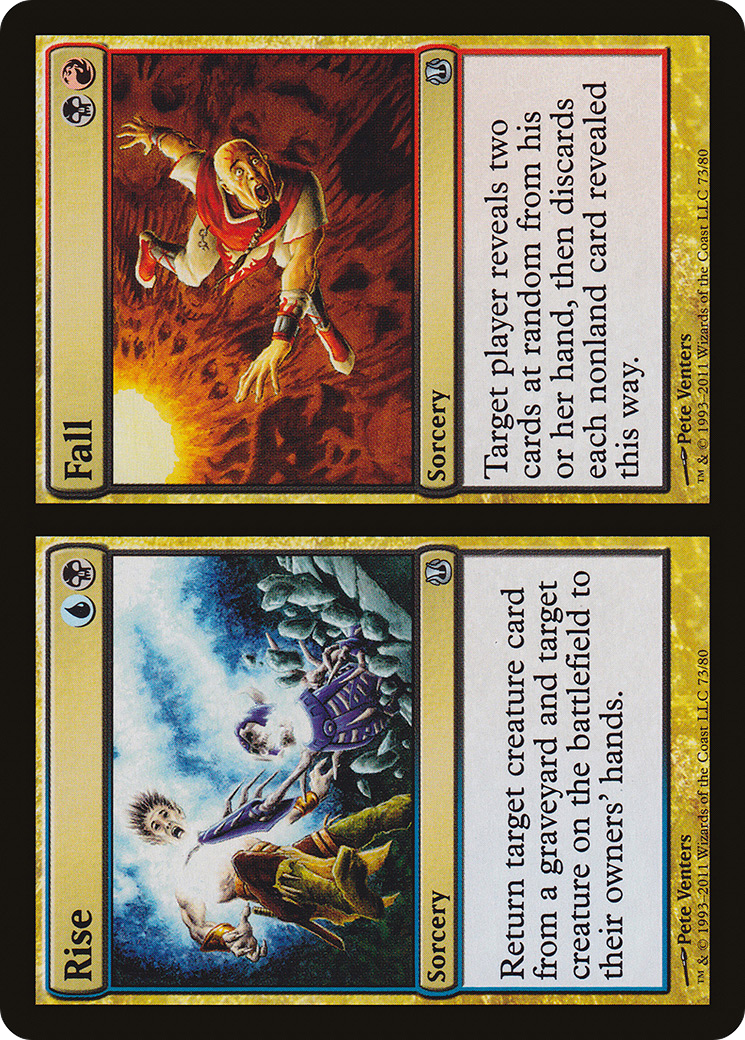 Image of Rise // Fall (DDH-073) - Duel Decks: Ajani vs. Nicol Bolas