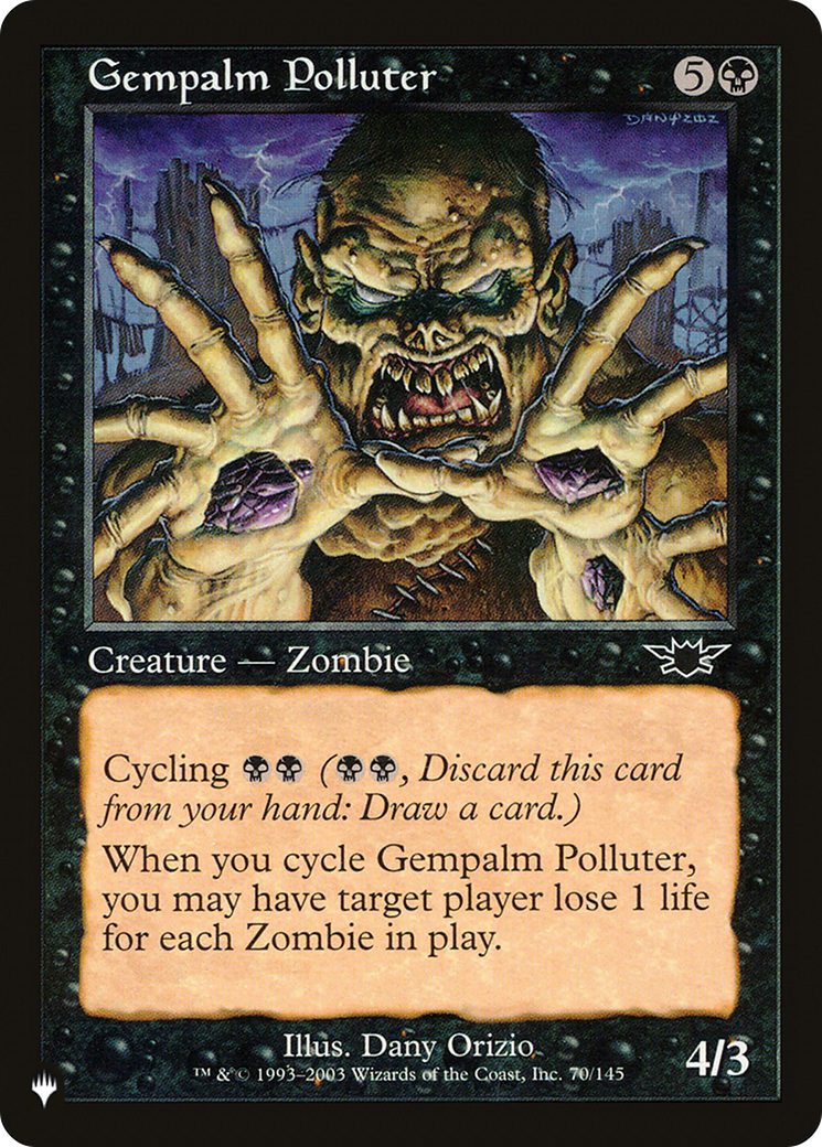 Image of Gempalm Polluter (LIST-70/145) - The List
