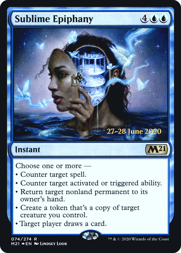 Image of Sublime Epiphany (PRE-074) - Core Set 2021 Promos Foil