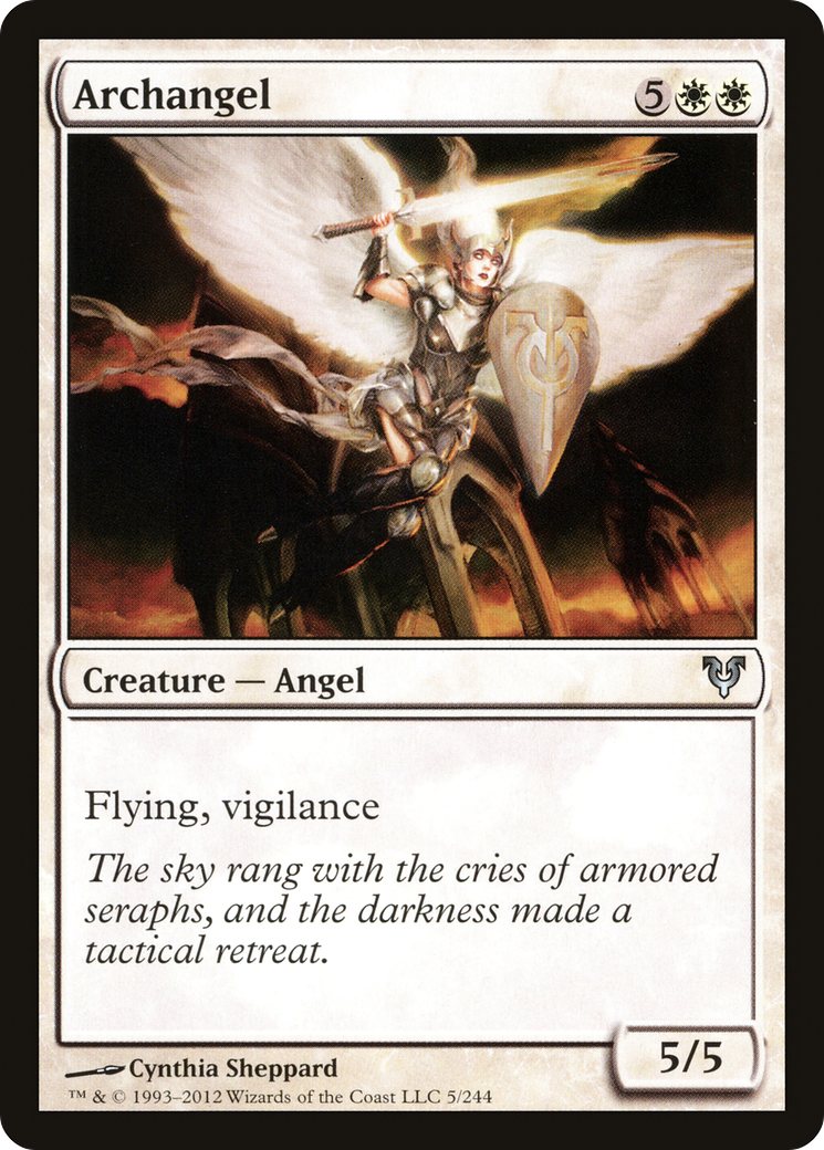 Image of Archangel (AVR-005) - Avacyn Restored