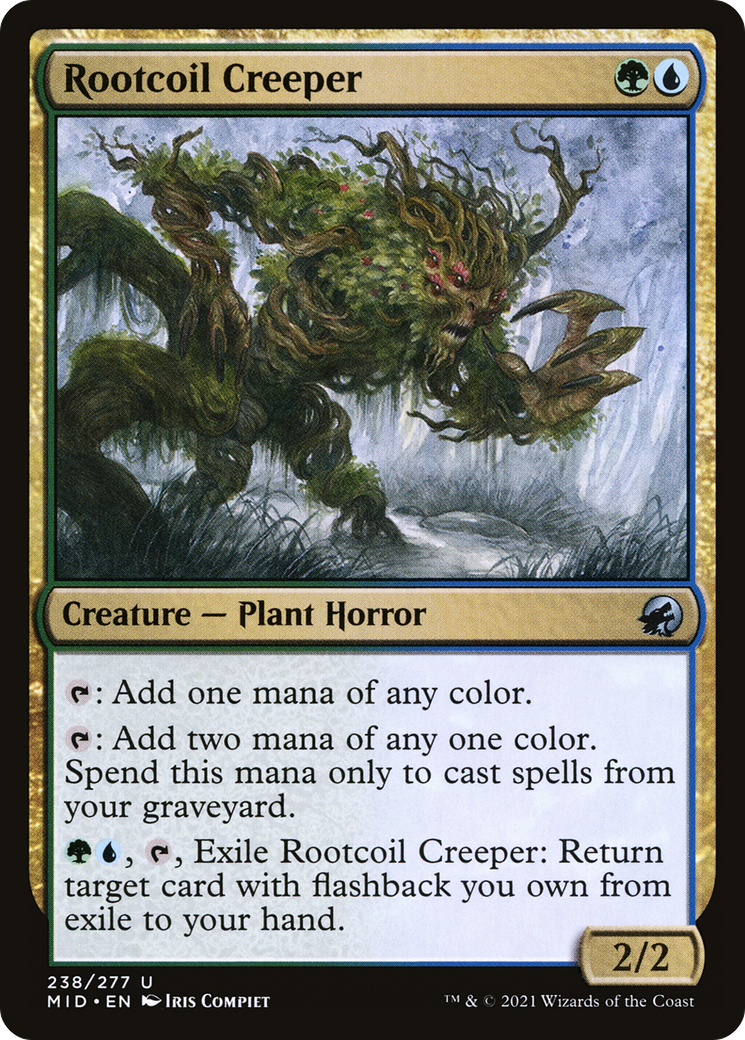 Image of Rootcoil Creeper (MID-238) - Innistrad: Midnight Hunt