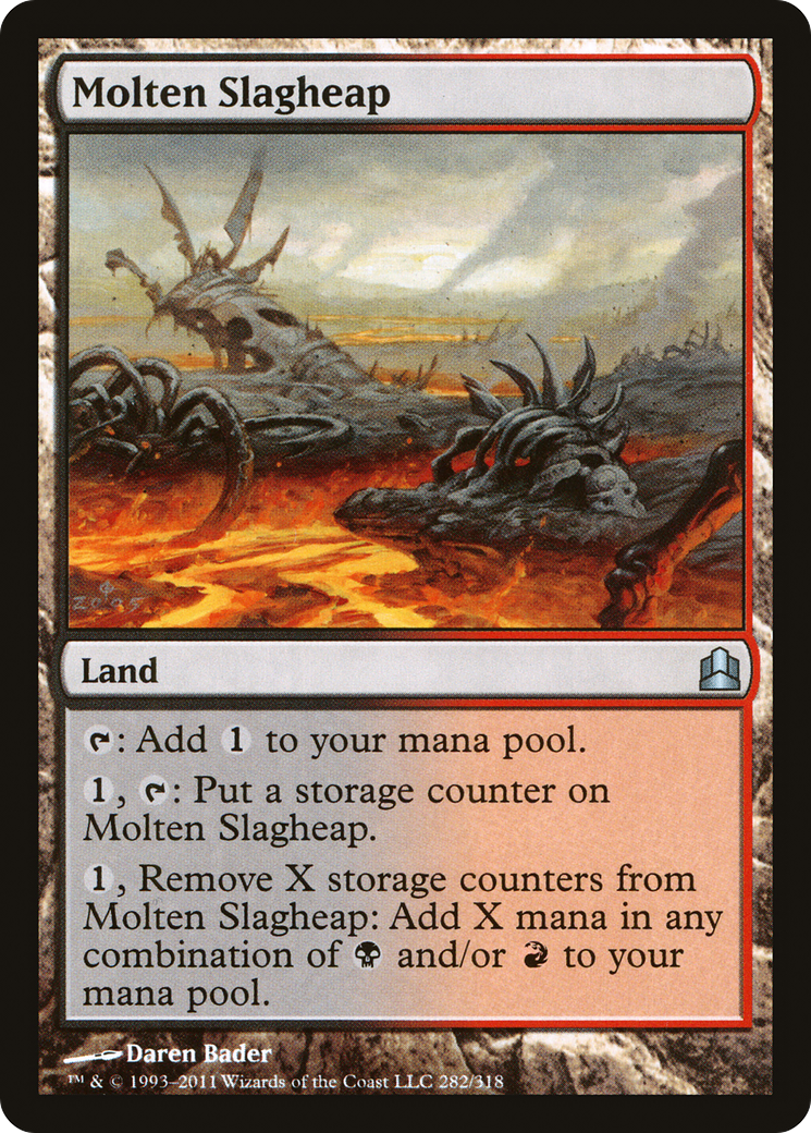 Image of Molten Slagheap (CMD-282) - Commander 2011