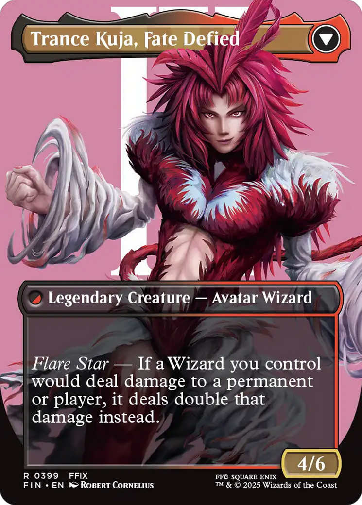 Image of Kuja, Genome Sorcerer (Borderless) (FIN-399) - FINAL FANTASY (Borderless) Foil