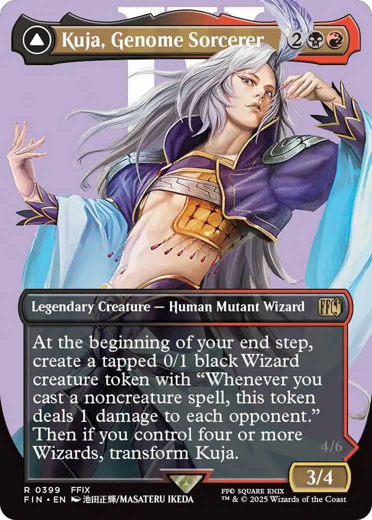 Image of Kuja, Genome Sorcerer (Borderless) (FIN-399) - FINAL FANTASY (Borderless)