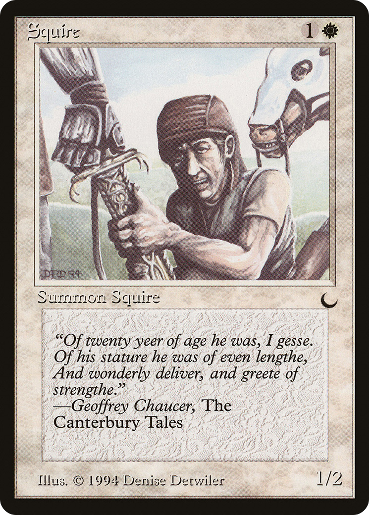Image of Squire (DRK-017) - The Dark