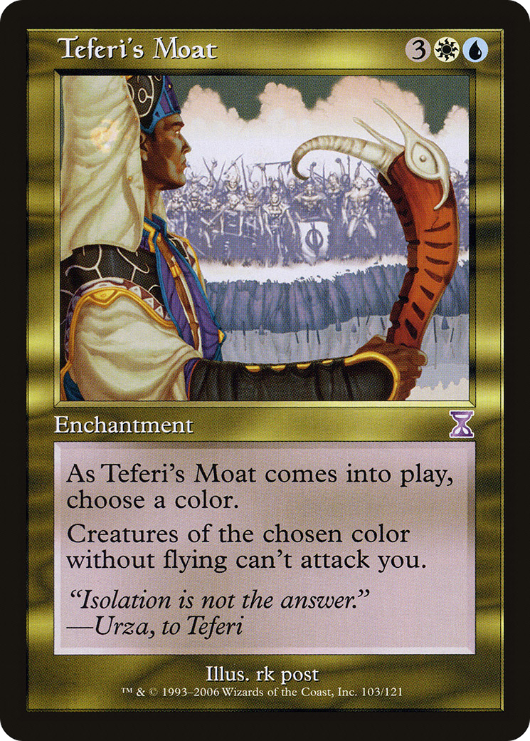 Image of Teferi's Moat (TSB-103) - Time Spiral Timeshifted