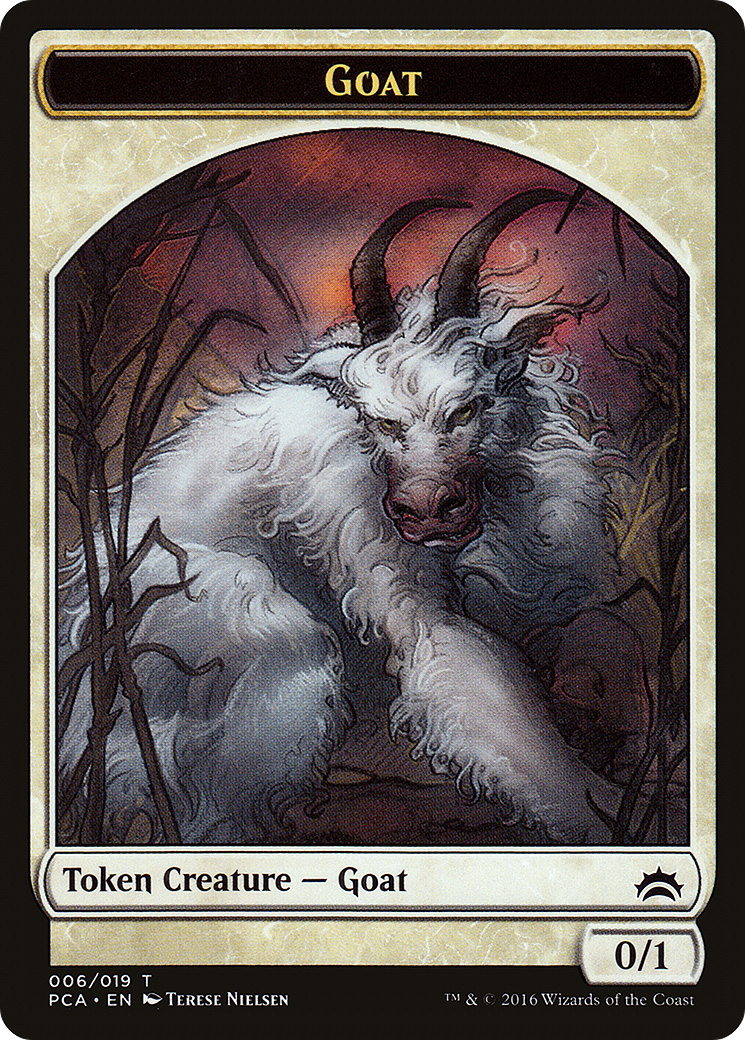 Image of Goat // Insect Double-sided Token (PCA-6 // 15) - Planechase Anthology Tokens