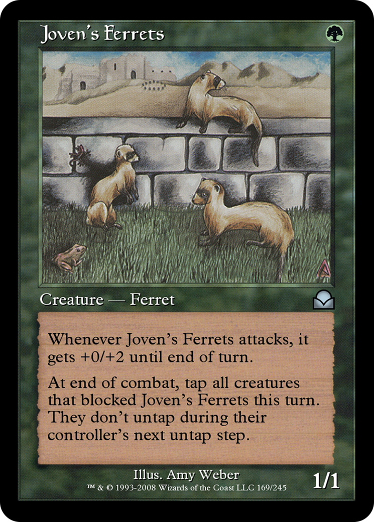 Image of Joven's Ferrets (ME2-169) - Masters Edition II Foil