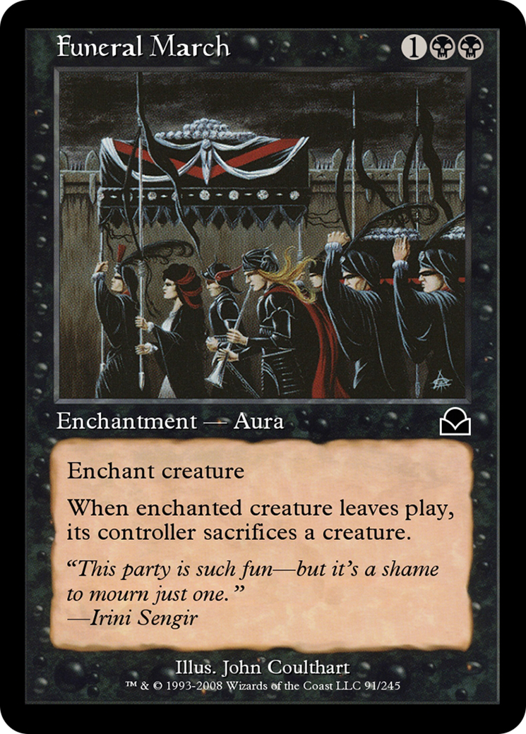 Image of Funeral March (ME2-091) - Masters Edition II Foil