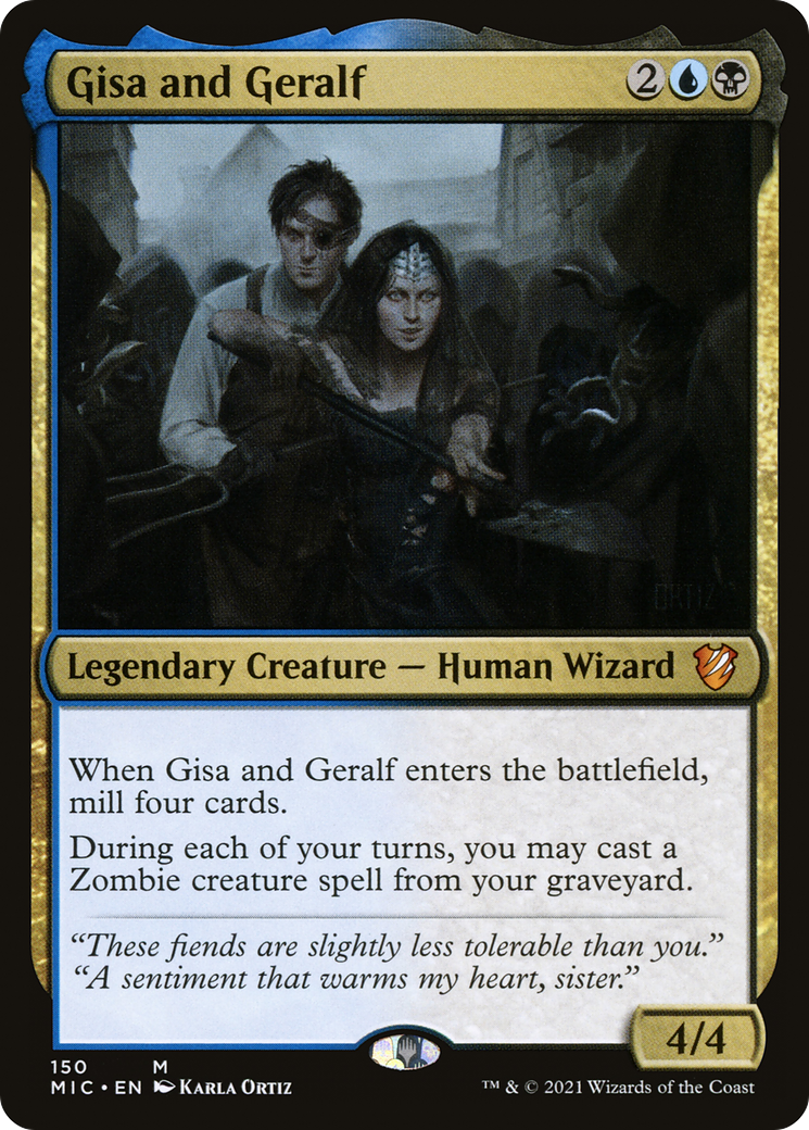 Image of Gisa and Geralf (MIC-150) - Midnight Hunt Commander