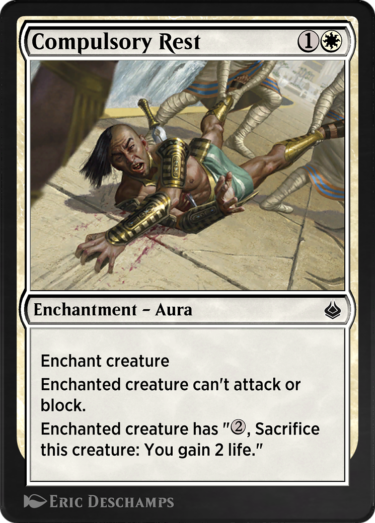 Image of Compulsory Rest (AKR-010) - Amonkhet Remastered
