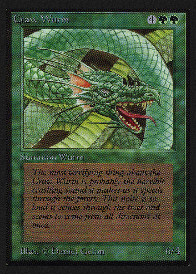 Image of Craw Wurm (CE) (CED-) - Collectors' Edition
