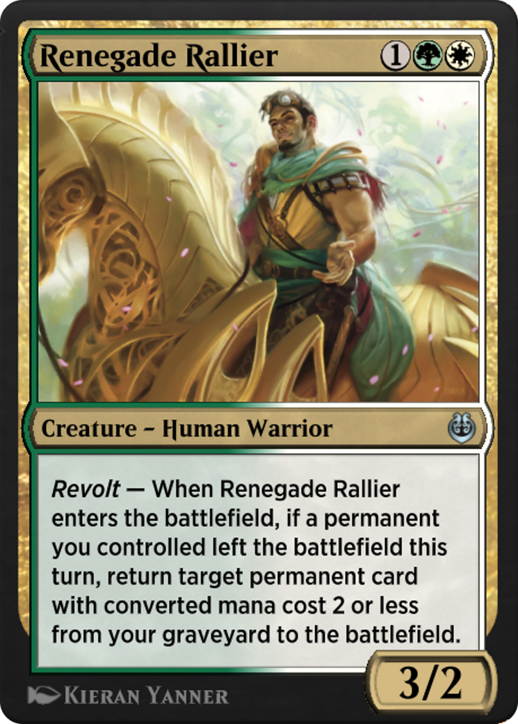 Image of Renegade Rallier (KLR-203) - Kaladesh Remastered