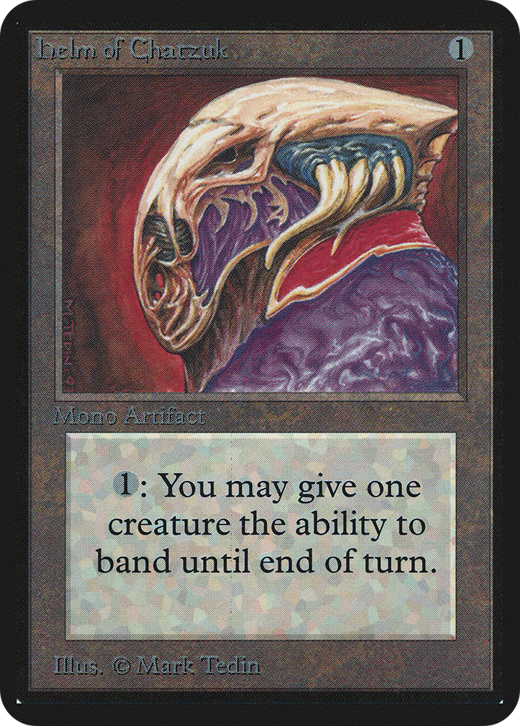 Image of Helm of Chatzuk (LEA-) - Limited Edition Alpha