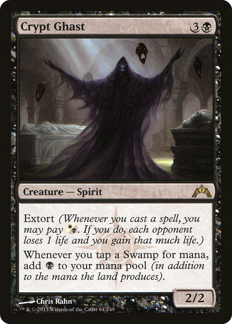 Image of Crypt Ghast (GTC-061) - Gatecrash Foil