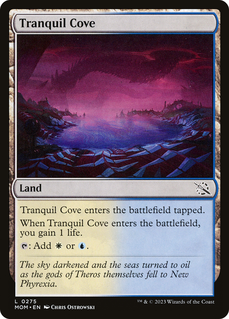 Image of Tranquil Cove (MOM-275) - March of the Machine Foil