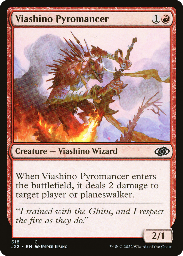 Image of Viashino Pyromancer (J22-618) - Jumpstart 2022
