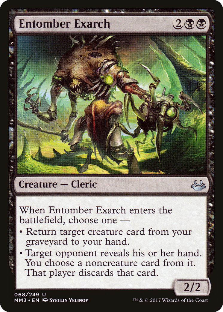 Image of Entomber Exarch (MM3-068) - Modern Masters 2017 Foil