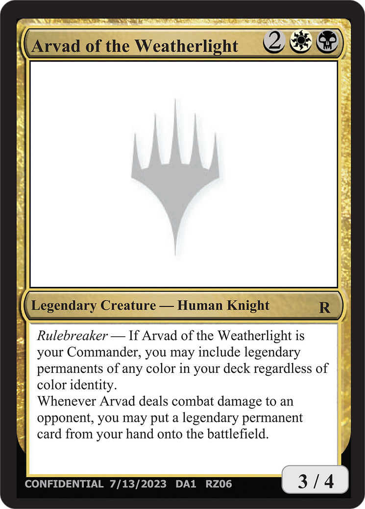 Image of Arvad of the Weatherlight (UNK-RZ06A) - Unknown Event