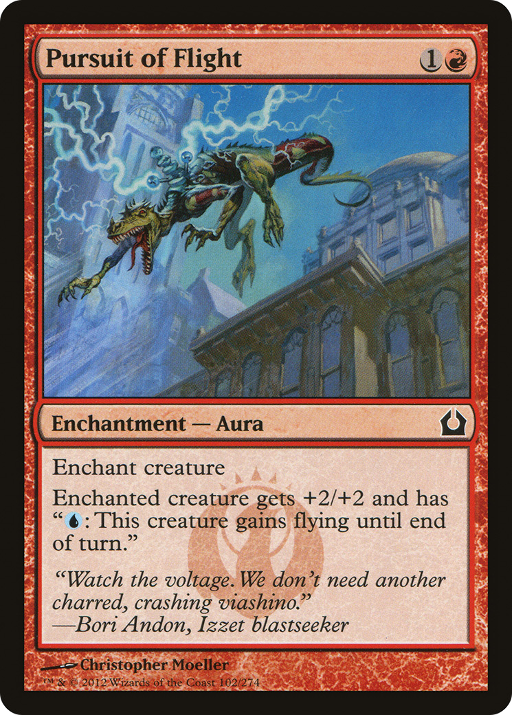 Image of Pursuit of Flight (RTR-102) - Return to Ravnica Foil