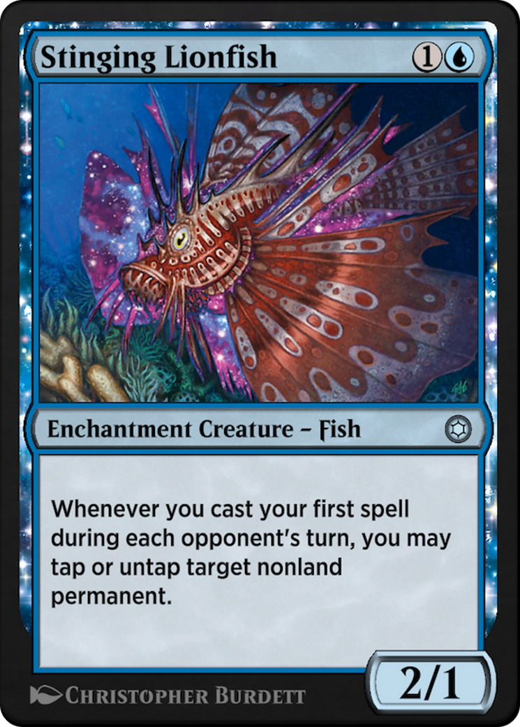 Image of Stinging Lionfish (HBG-915) - Alchemy Horizons: Baldur's Gate: (enchantment)