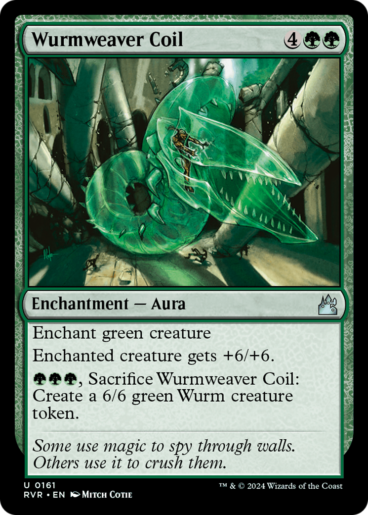 Image of Wurmweaver Coil (RVR-161) - Ravnica Remastered