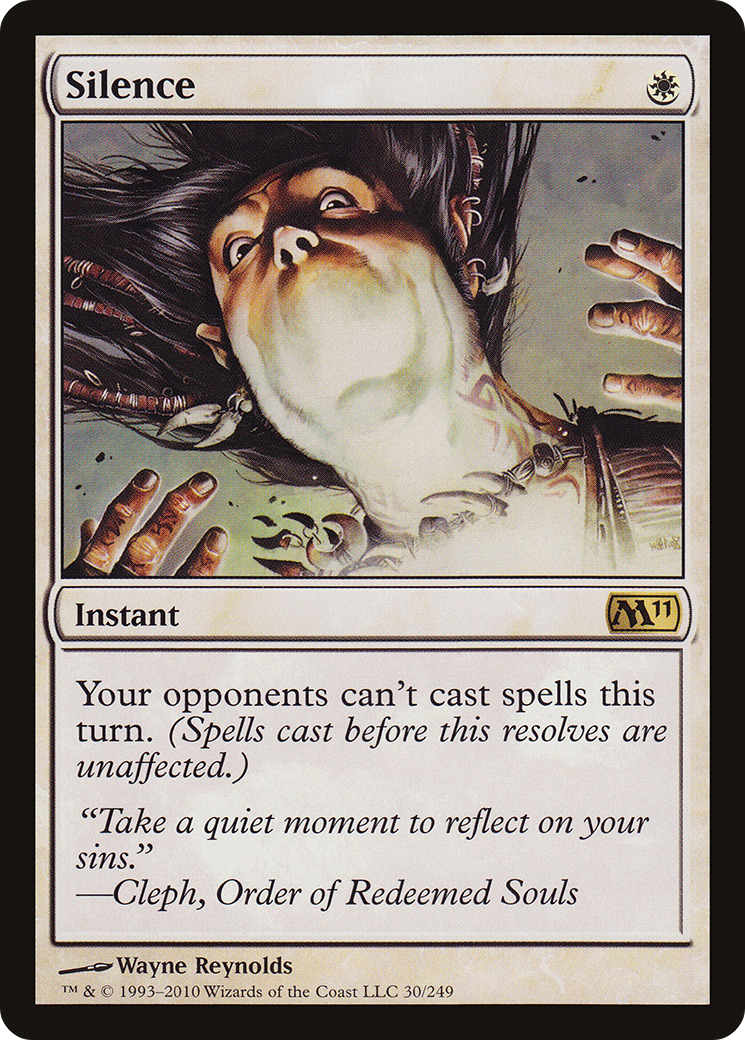 Image of Silence (M11-030) - Magic 2011 Foil