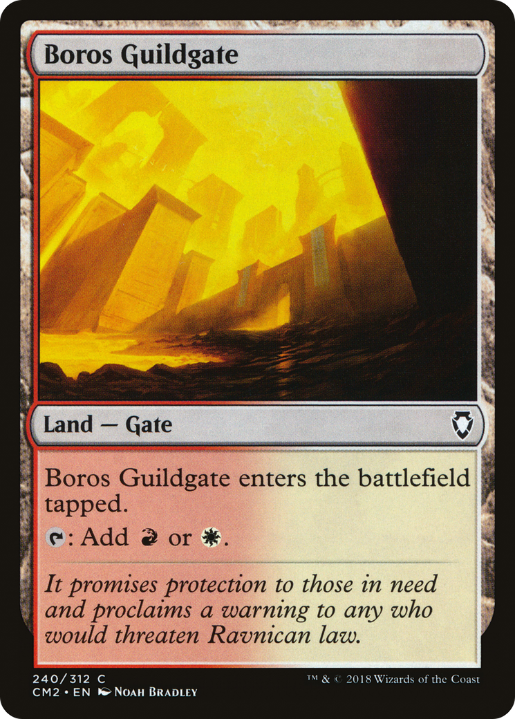 Image of Boros Guildgate (CM2-240) - Commander Anthology Volume II