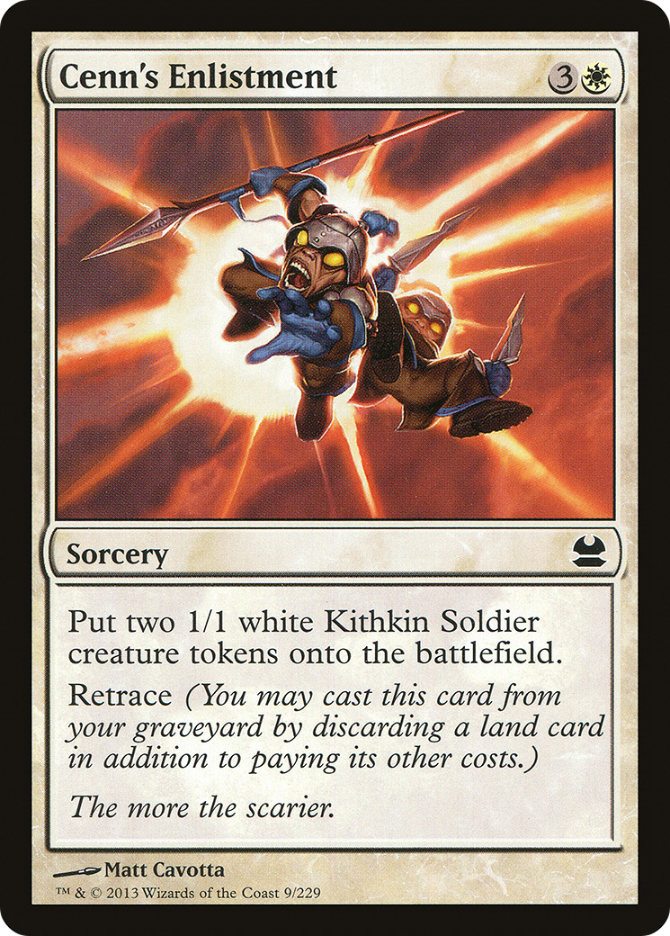 Image of Cenn's Enlistment (MMA-009) - Modern Masters