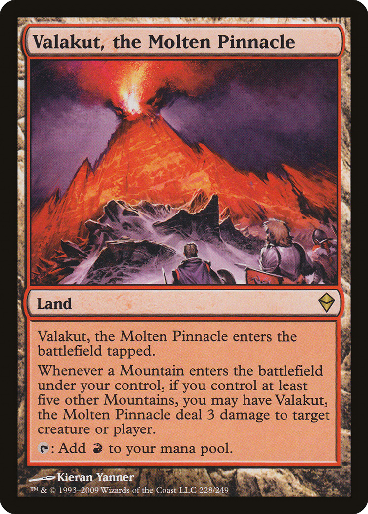 Image of Valakut, the Molten Pinnacle (ZEN-228) - Zendikar