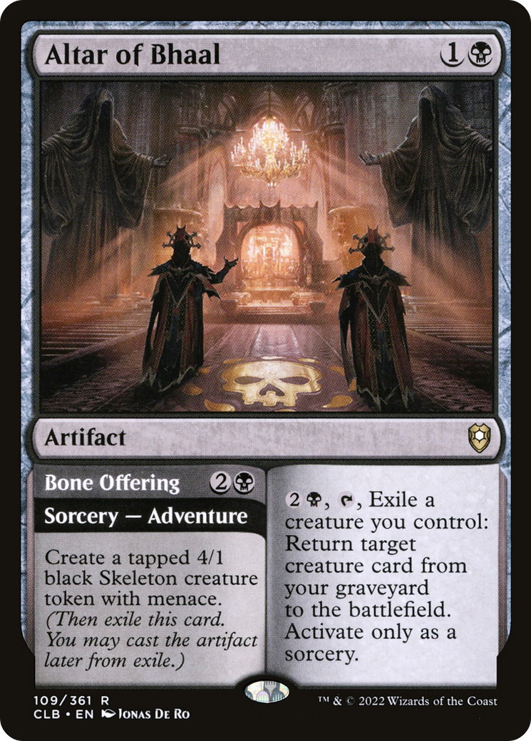 Image of Altar of Bhaal (CLB-109) - Commander Legends: Battle for Baldur's Gate