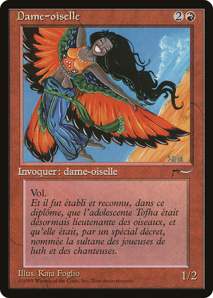 Image of Bird Maiden (French) - 