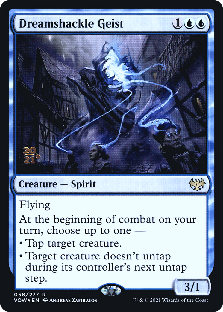 Image of Dreamshackle Geist (PRE-058) - Innistrad: Crimson Vow Promos Foil
