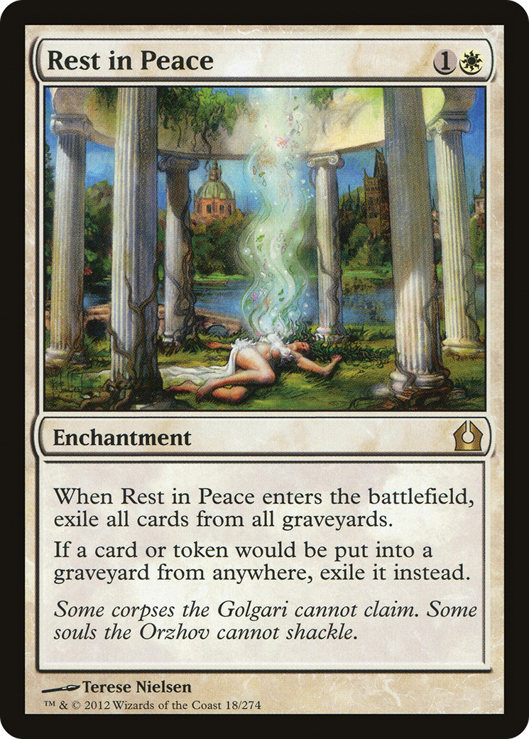 Image of Rest in Peace (RTR-018) - Return to Ravnica Foil