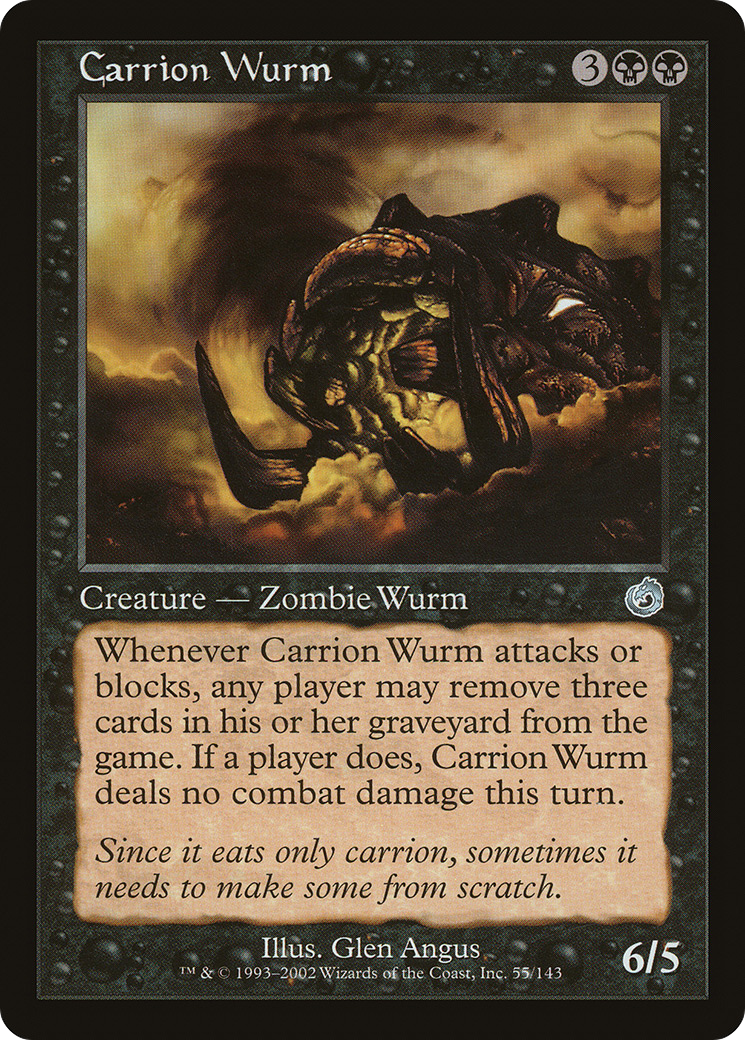 Image of Carrion Wurm (TOR-055) - Torment