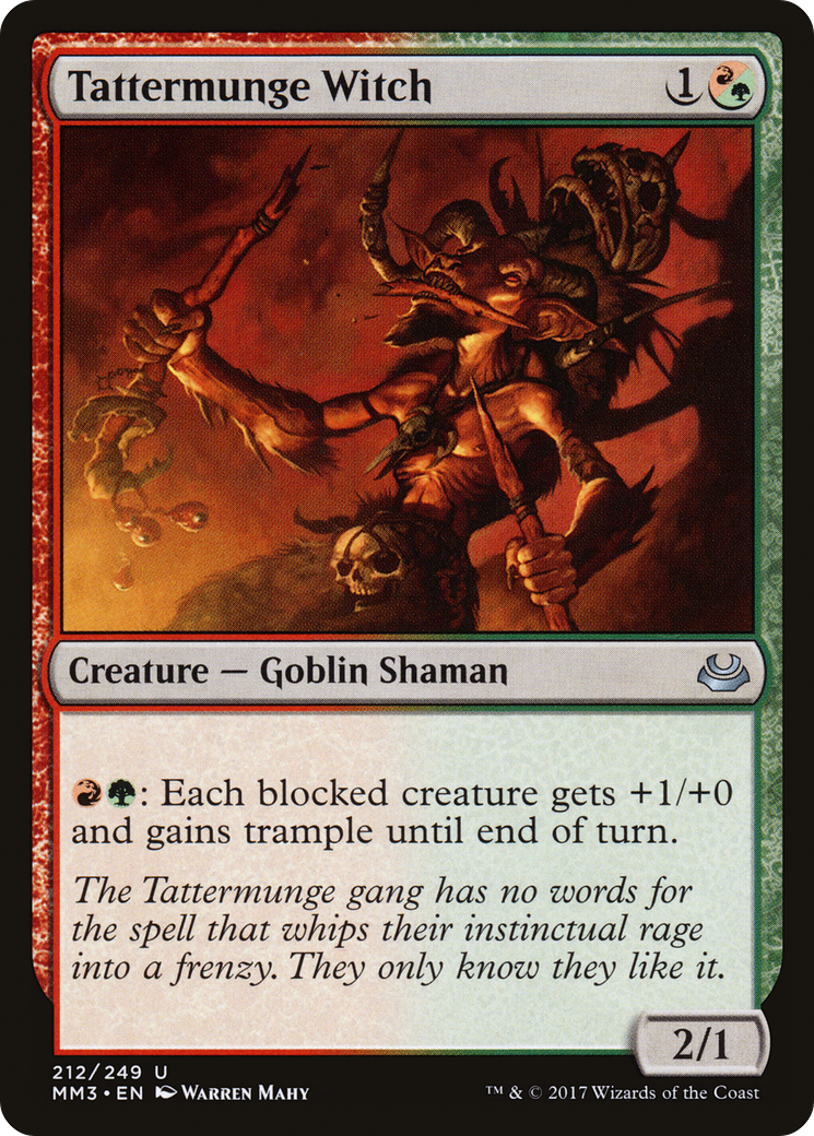 Image of Tattermunge Witch (MM3-212) - Modern Masters 2017