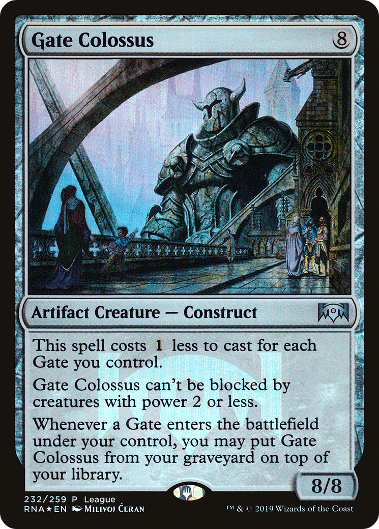Image of Gate Colossus (LEP-232) - Ravnica Allegiance Promos Foil