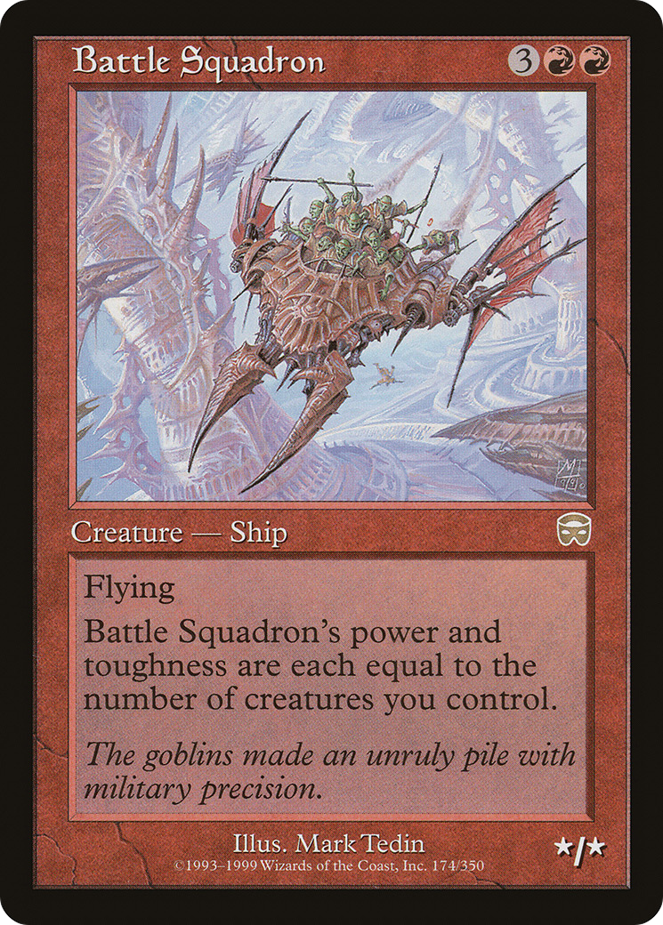 Image of Battle Squadron (MMQ-174) - Mercadian Masques Foil