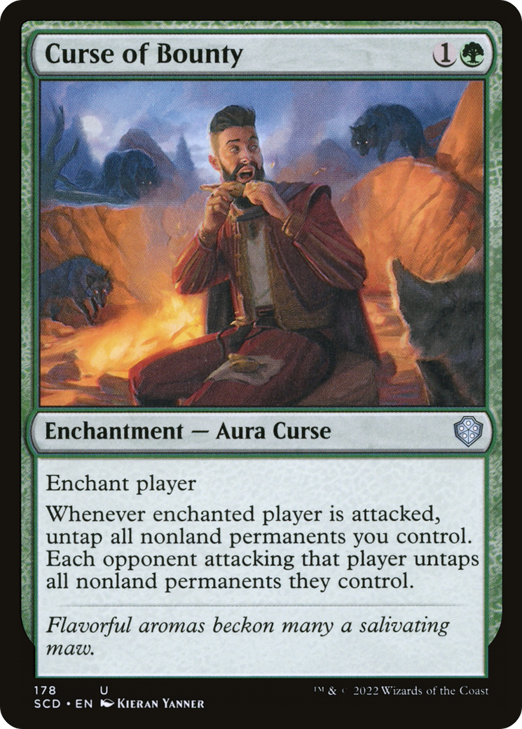 Image of Curse of Bounty (SCD-178) - Starter Commander Decks